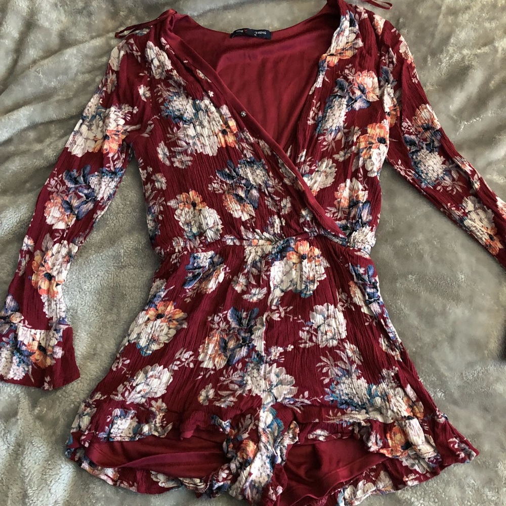 💕 Floral Romper